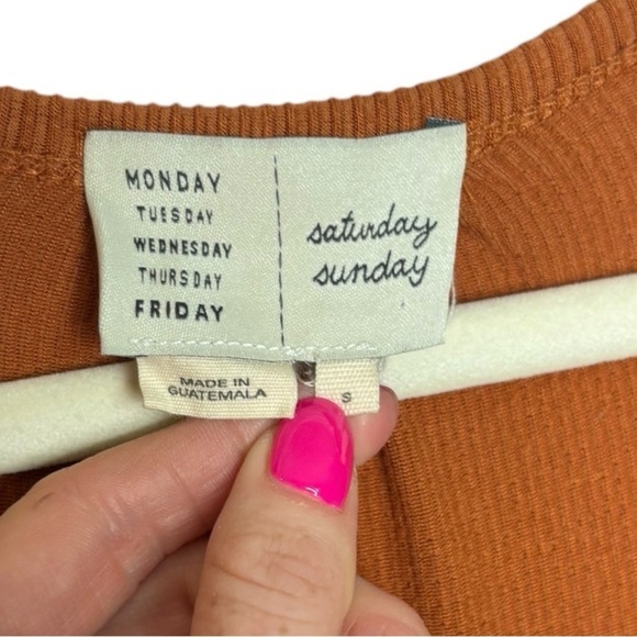 Anthropologie Marina BOHO Festival Wide-Leg Jumpsuit in Orange Rust Size Small - Picture 4 of 16